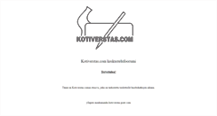 Desktop Screenshot of kotiverstas.com